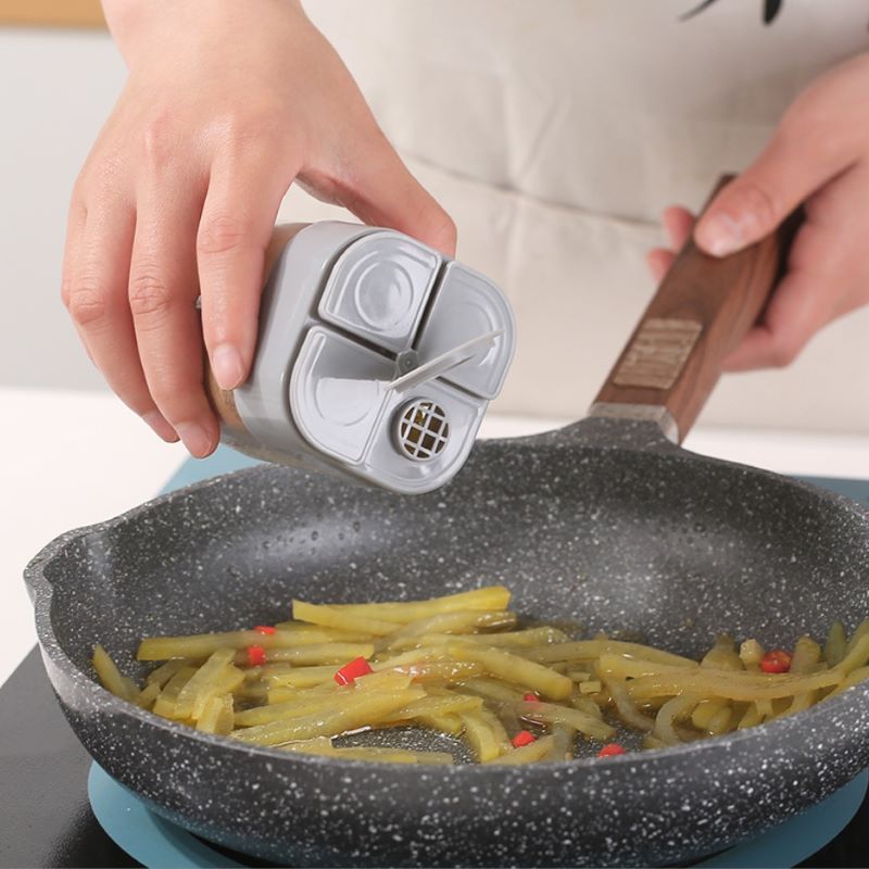 4-In-1 Transparent Spice Dispe - Camping Cooking Container 评论和价格