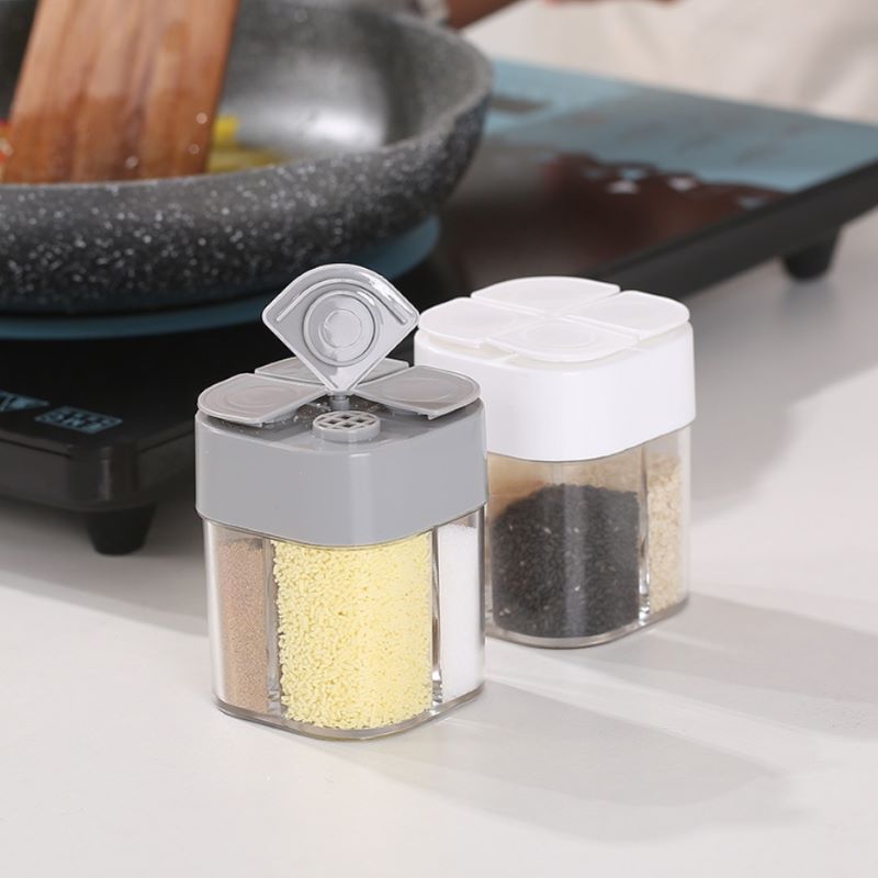 4-In-1 Transparent Spice Dispe - Camping Cooking Container 评论和价格